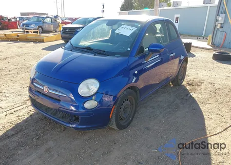 2013 Fiat 500 Pop из США, поврежденный, VIN 3C3CFFAR0DT751625